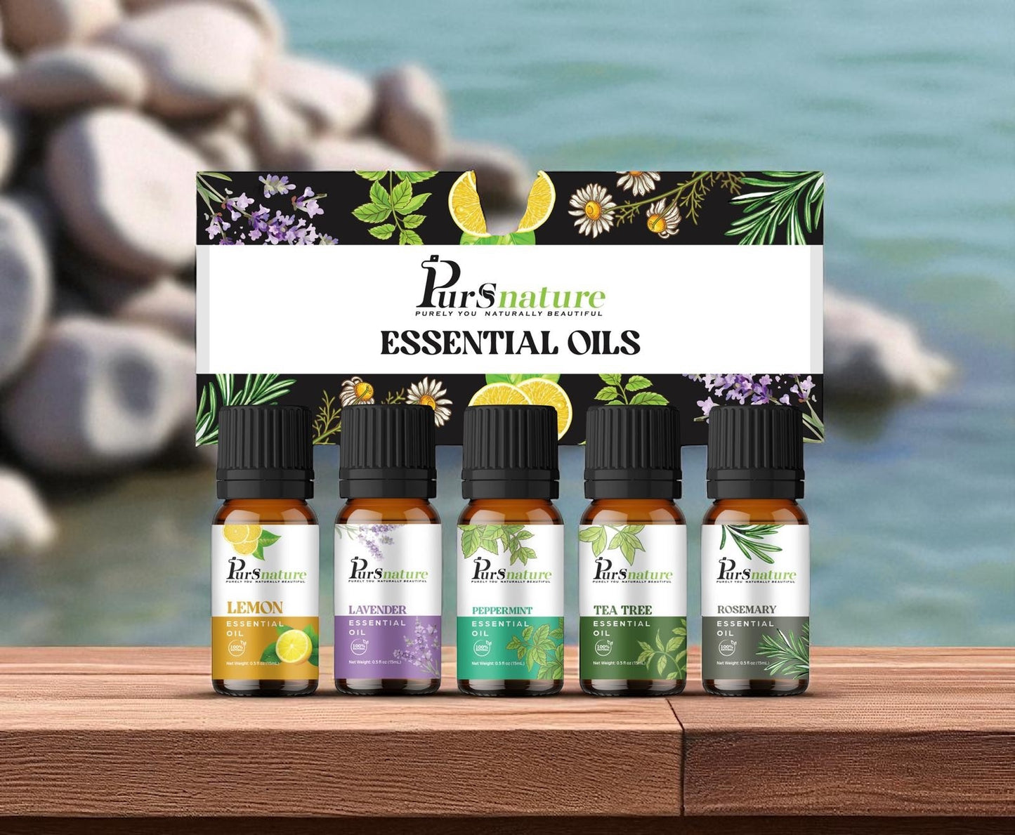 Essential Oils Kit – 5 x 15ml